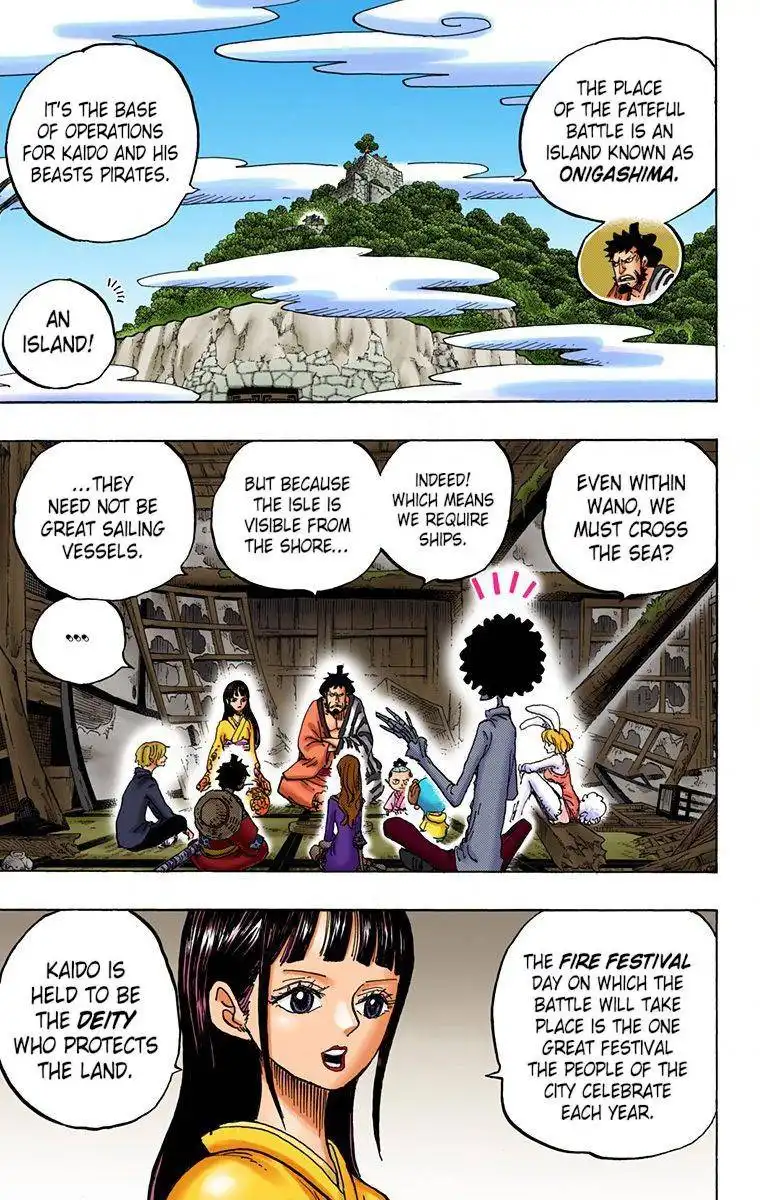 One Piece - Digital Colored Comics Chapter 921 3